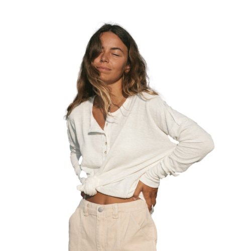 BILLABONG New Anyday Womens Henley Top