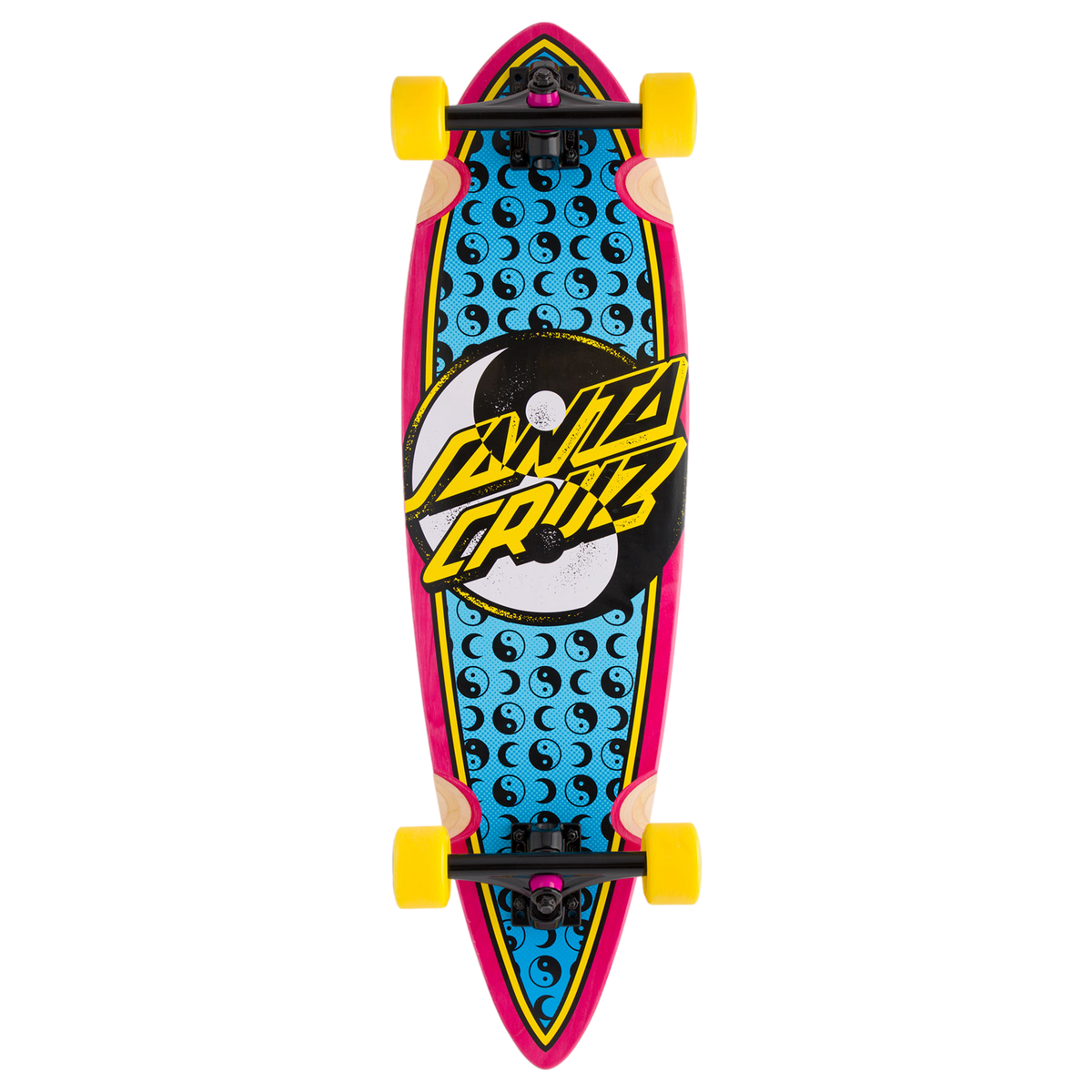 Santa Cruz Yin Yang Dot Pintail Longboard Complete