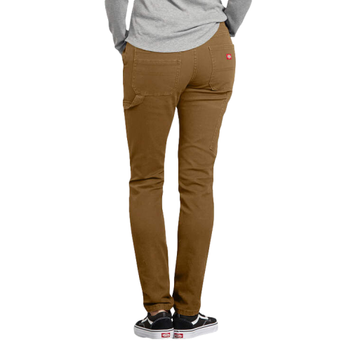 Dickies Flex Slim Fit Duck Carpenter Pants Brown