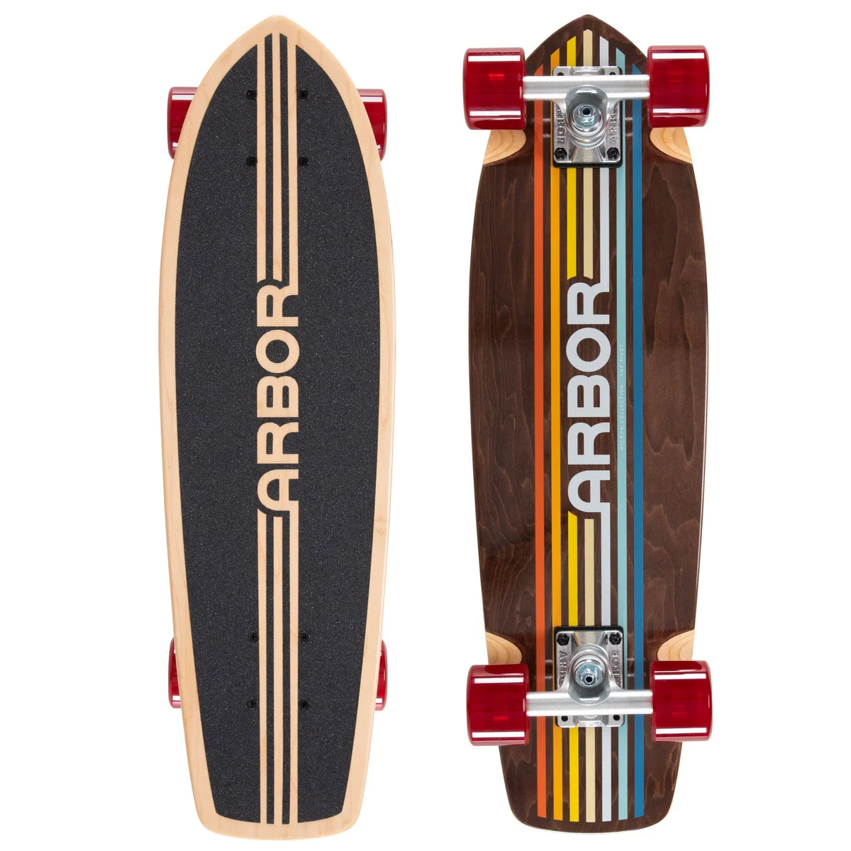 Arbor Micron Pivot Cruiser Skateboard Complete