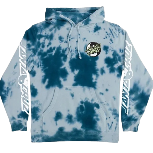 Santa Cruz Men's Yin Yang Dot Blotchy Slate Hoodie