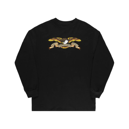 Anti Hero Eagle Black Long-sleeve Tee