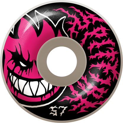Spitfire Deathmask 57mm White/pink  Skateboard Wheels