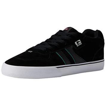 Globe Encore 2 Skate Shoe, Black/White/Cobalt,  Men's