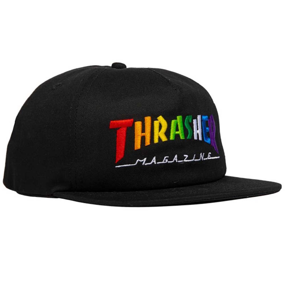 Thrasher Rainbow Mag Snapback Hat