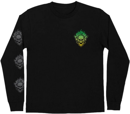 Creature Bonehead Flame L/S