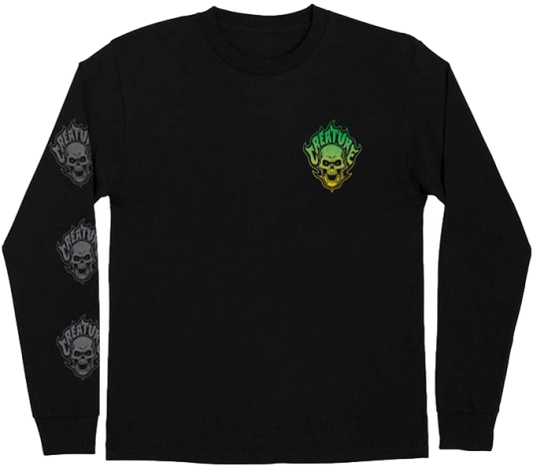 Creature Bonehead Flame L/S