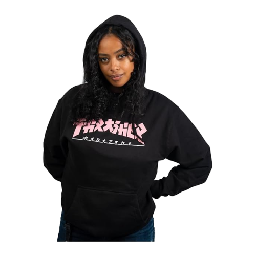 Thrasher Godzilla Black/Pink Women's Hoodie