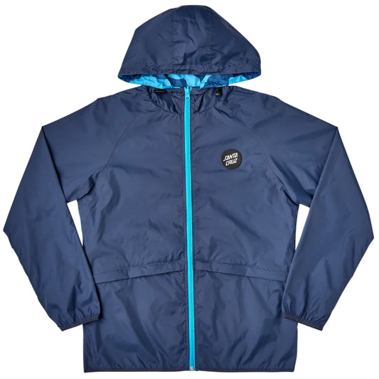 Santa Cruz Obscure Dot Reversible Men's Hooded Windbreaker Jacket
