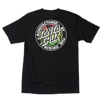 Santa Cruz Acidic MFG Dot Black Tee