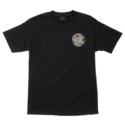 Santa Cruz Acidic MFG Dot Black Tee