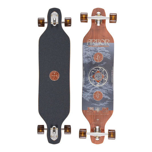 Arbor Journey Evergreen Axis 40 Longboard Complete