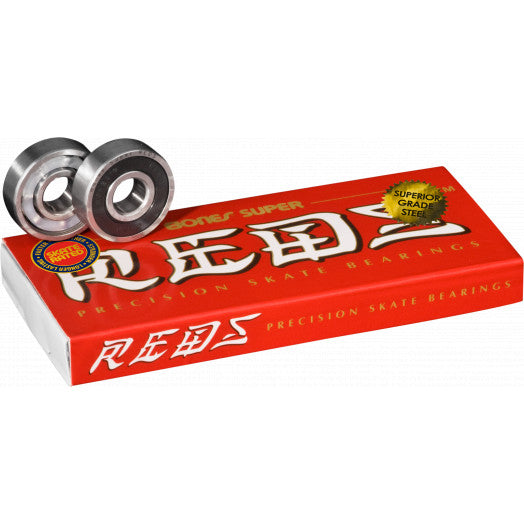 Bones Super Reds Bearings 8 Pack