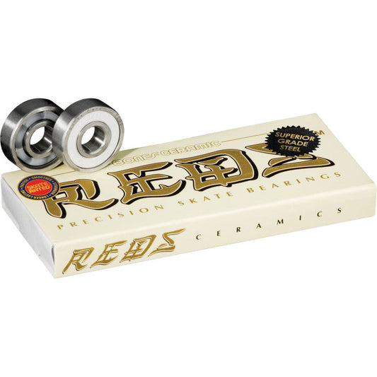Bones Ceramic Reds Bearings 8 Pack