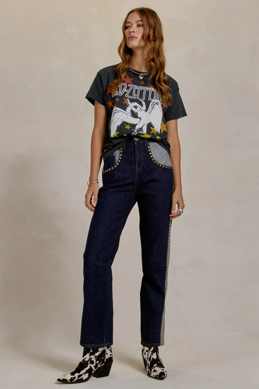 Daydreamer Led Zeppelin Icarus Stars Reverse BF T-Shirt