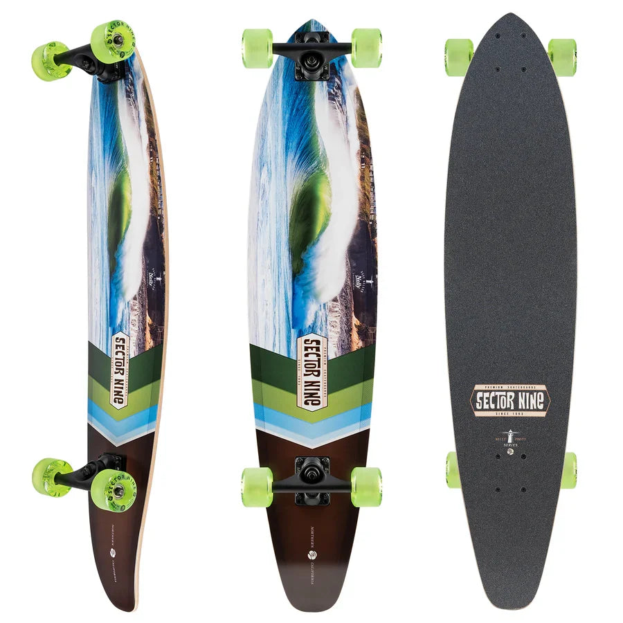 Sector 9 Cosmic 2 Cruz Longboard Complete