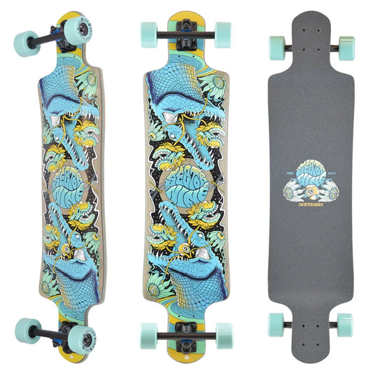 Sector 9 Fault Line Feast Longboard Complete