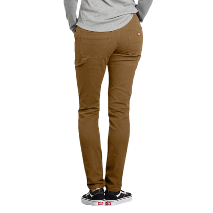 Dickies Flex Slim Fit Duck Carpenter Pants Brown