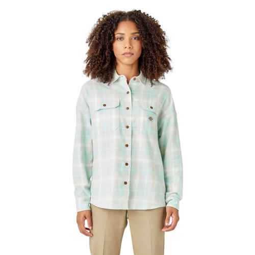 Dickies Long Sleeve Flannel Shirt Women's