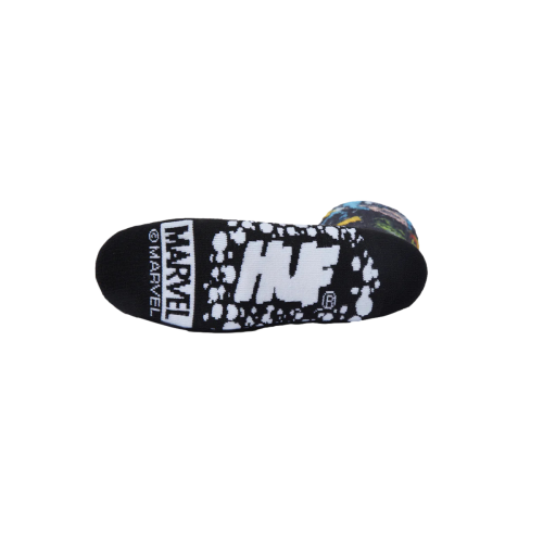 HUF x Avengers Galactic Heads Crew Sock Mens