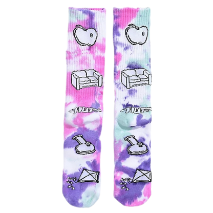 HUF Scatterbrain Crew Sock