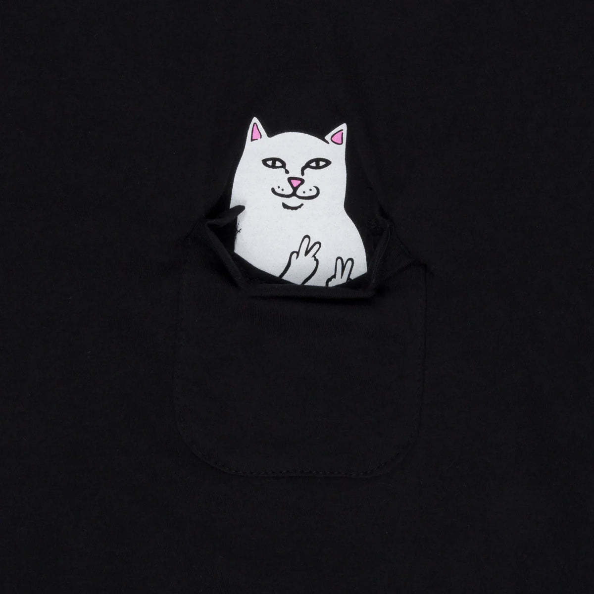 Ripndip Lord Nermal Peace T-Shirt Black