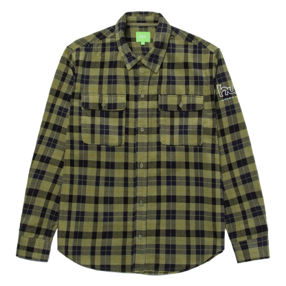 Huf Printed Waylon Cord Flannel
