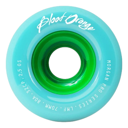 Blood Orange Liam Morgan 70mm 80a Longboard Wheels