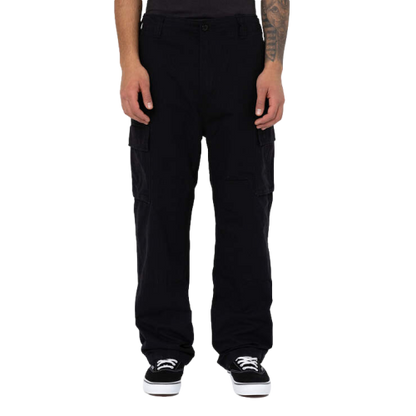 Dickies Eagle Bend Relaxed Fit Double Knee Cargo Pants Black Men's