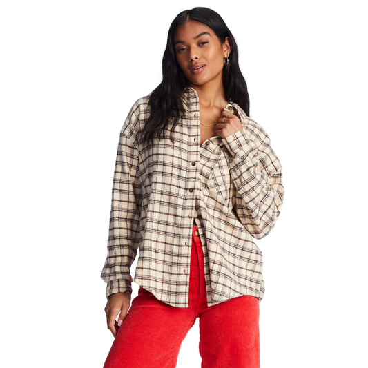 Billabong Easy Breezy Long Sleeve Button-Up Shirt