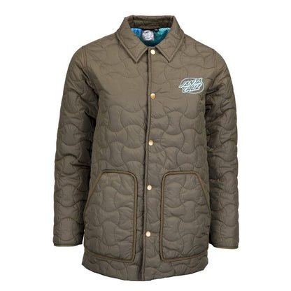 Santa Cruz Oval Line Dot Quilted Jacket