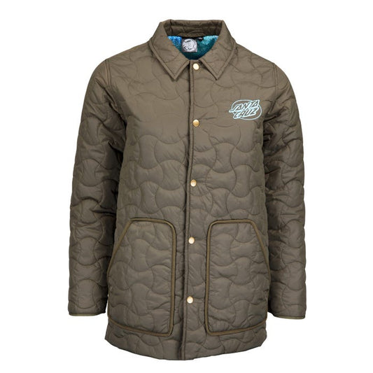 Santa Cruz Oval Line Dot Quilted Jacket