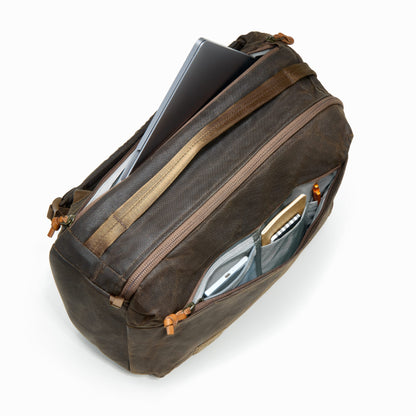 Evergoods Civic Panel Loader Waxed Canvas