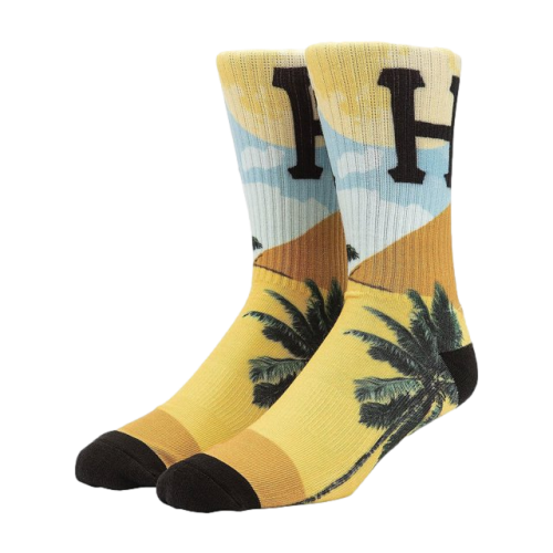 HUF Mirage Banana Sock