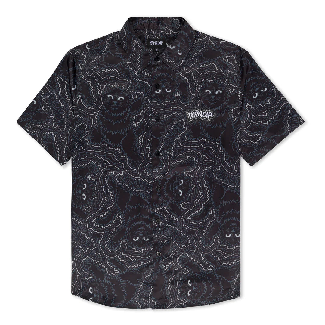 Ripndip Big Pussy Energy Button Up Black