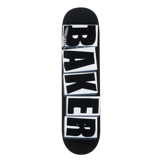 Baker Brand Logo Black/White Skateboard Deck 8.0"