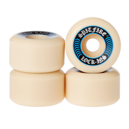 Spitfire F4 Lock Ins Wheels Set Blue 57mm/99a