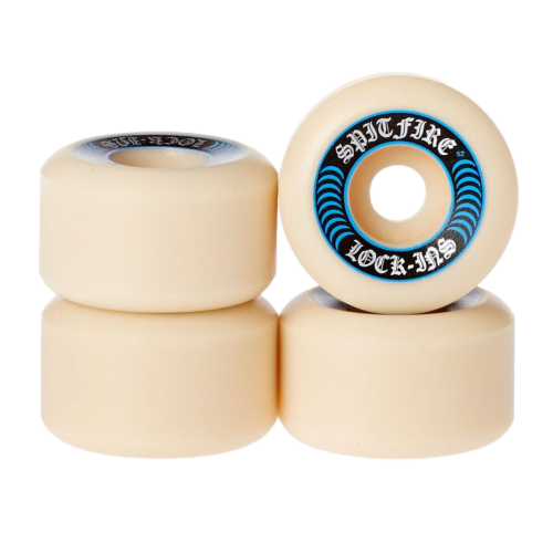 Spitfire F4 Lock Ins Wheels Set Blue 57mm/99a
