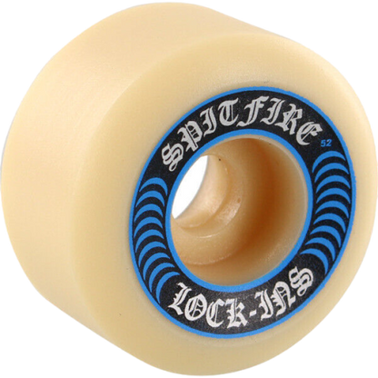 Spitfire F4 Lock Ins Wheels Set Blue 57mm/99a