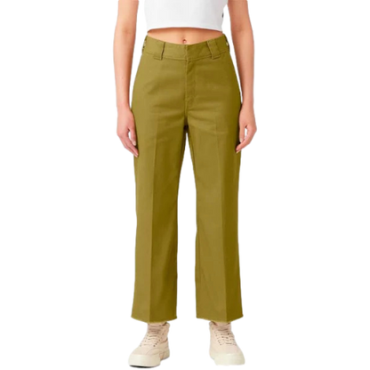 Dickies Women's Twill Cropped Ankle Pant